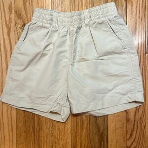 Southern Tide Kids Light Khaki Athletic Shorts